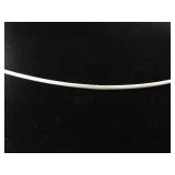 .925 Sterling Silver 18.25" Thicker Round Cable Snake Chain Necklace