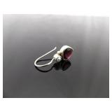 .925 Sterling Silver Silpada Pearl Accented Hook Earrings