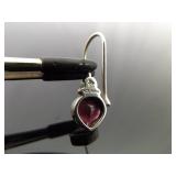 .925 Sterling Silver Silpada Pearl Accented Hook Earrings