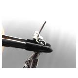 .925 Sterling Silver Carnelian Dangle Post Earrings