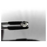 .925 Sterling Silver Sun Swirl Amber Dangle Post Earrings