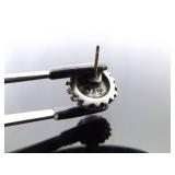 .925 Sterling Silver Pearl Post Earrings