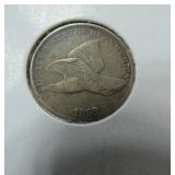 1858 Flying Eagle Indian Head Penny