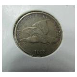 1858 Flying Eagle Indian Head Penny