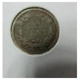 1858 Flying Eagle Indian Head Penny