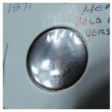 1871 Indian Head Penny