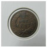 1886 Indian Head Penny Type 2