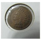 1904 Indian Head Full Liberty Penny