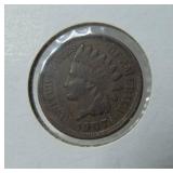 1907 Indian Head Partial Liberty Penny