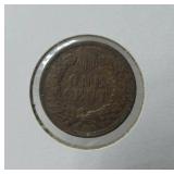 1907 Indian Head Partial Liberty Penny