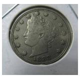 1883 Liberty Victory Nickel
