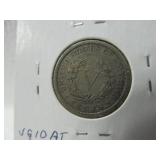 5 Collectible 1893 - 1908 Nickels