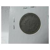 5 Collectible 1893 - 1908 Nickels