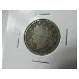 5 Collectible 1893 - 1908 Nickels