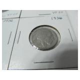 39 Buffalo Nickels