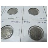 39 Buffalo Nickels