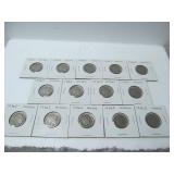 39 Buffalo Nickels