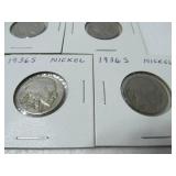 39 Buffalo Nickels