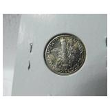 1942 D FSB Tone - Mercury Dime