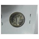 1942 D FSB Tone - Mercury Dime