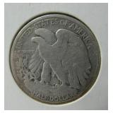 1921 Walking Liberty Half Dollar