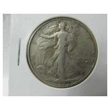 1939 S Walking Liberty Half Dollar