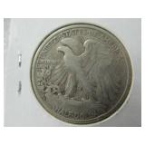 1939 S Walking Liberty Half Dollar
