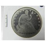 1854 O Seated Liberty Half Dollar