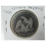 1854 O Seated Liberty Half Dollar