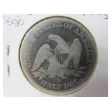 1854 O Seated Liberty Half Dollar