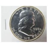 1959 Proof Franklin Half Dollar