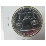 1959 Proof Franklin Half Dollar