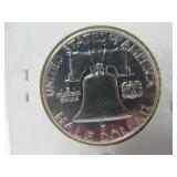 1959 Proof Franklin Half Dollar