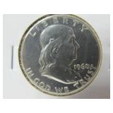 1960 Proof Franklin Half Dollar