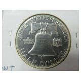1960 Proof Franklin Half Dollar