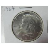 1964 Silver Kennedy Half Dollar