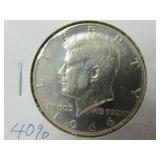 3 Silver Kennedy Half Dollars