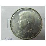 3 Silver Kennedy Half Dollars