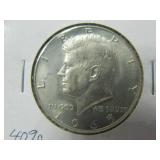 3 Silver Kennedy Half Dollars