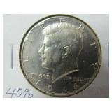 3 Silver Kennedy Half Dollars