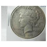 1921 Silver Peace Dollar *Rare*