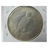 1922 S Silver Peace Dollar