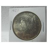 1923 Silver Peace Dollar
