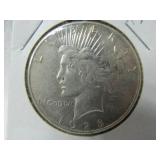 1928 S Silver Peace Dollar