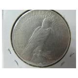 1928 S Silver Peace Dollar