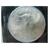 2001 Silver Eagle Dollar