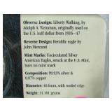 2001 Silver Eagle Dollar