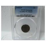 1914 D Lincoln Penny PGCS (Slab)