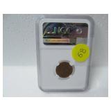 1946 D Lincoln Penny MS 66 RD (Slab)