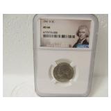 1941 D Jefferson Nickel MS66 (Slab)